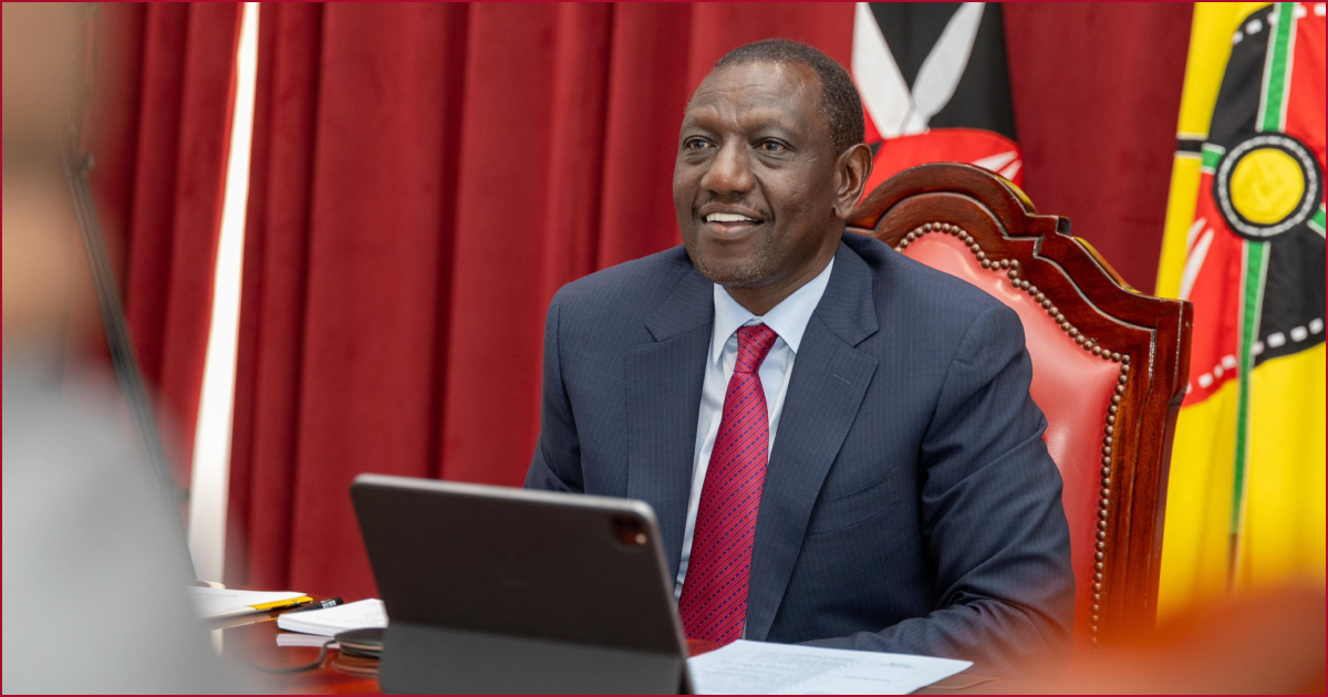 President William Ruto announced the banning of harambees by public servants.